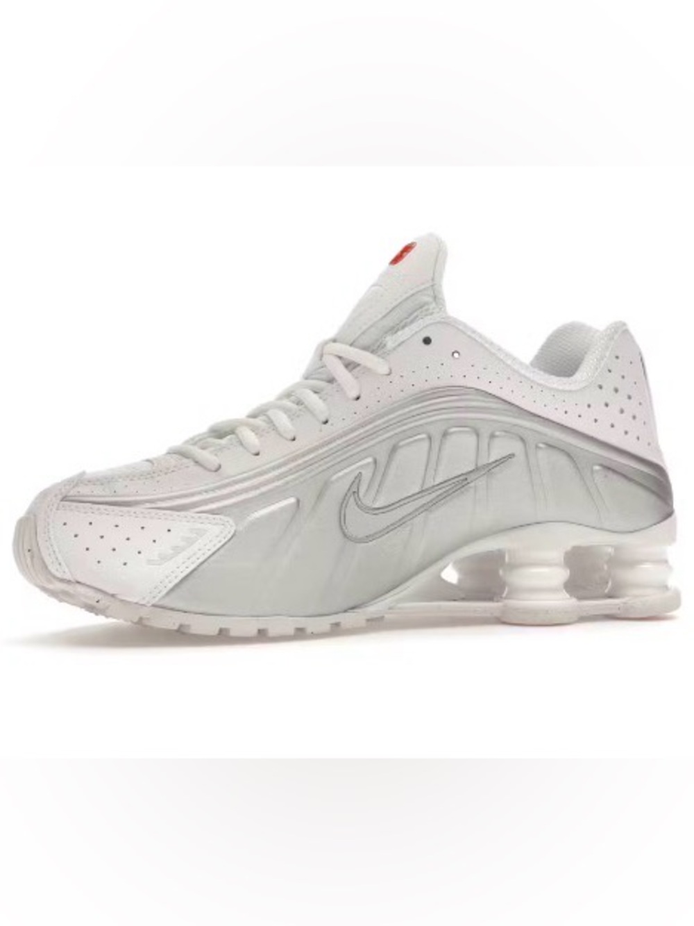 Nike Shox 4 “Metallic White Silver” New w/ NO BOX Men’s 11.5 Women’s 13